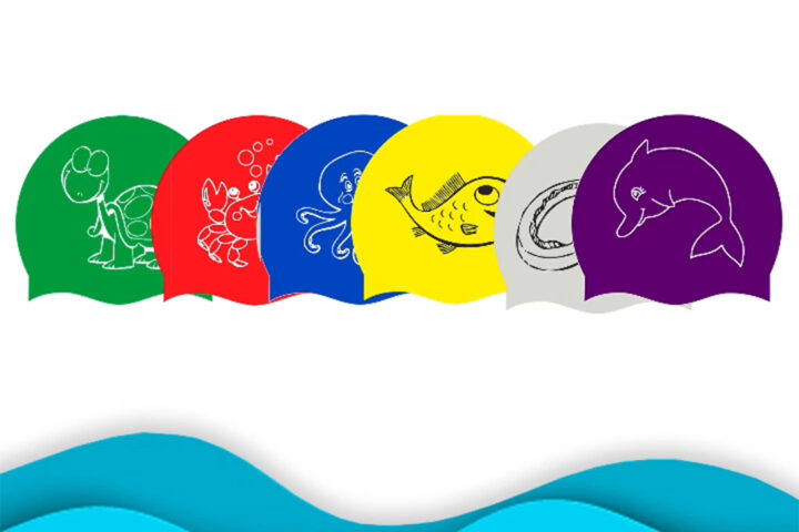 Niveles de natación BPXport. Colores de gorros. Escuela