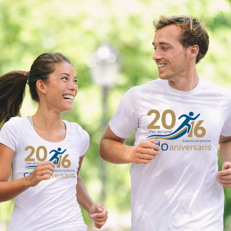 Run exercise fitness friends walking running talking together on fun race in city park panoramic banner background. Healthy active lifestyle young people, Asian woman, Caucasian man couple. RunnersCDO